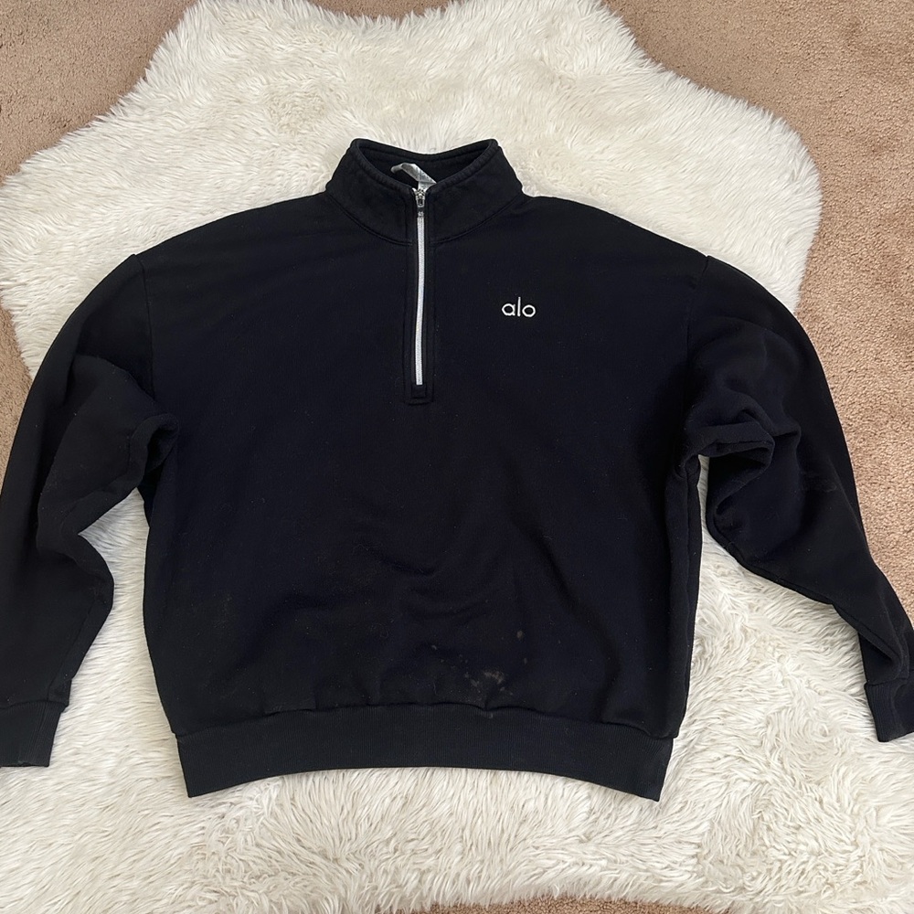 ALO Yoga Acolade Quarter zip & Jogger Set - Picture 4 of 10